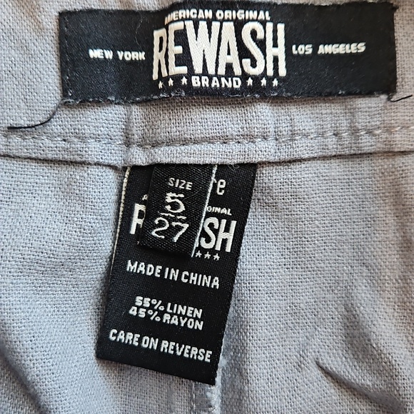 Wide Leg Pants in Light Gray - Picture 2 of 3